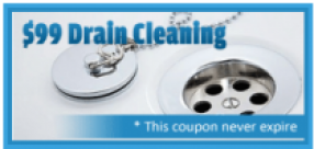 drain celaning coupon