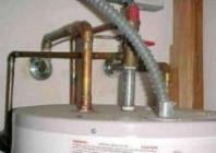 top of water heater